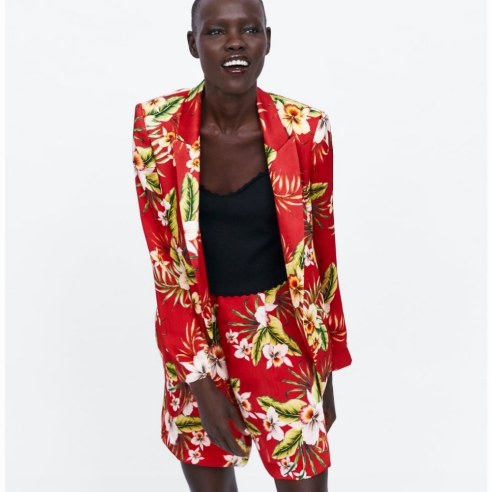 Zara Two Piece Short Suit